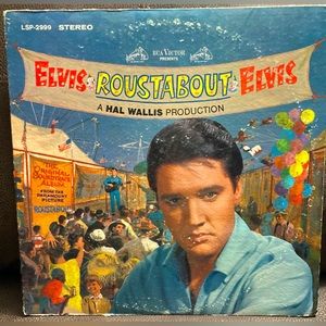 Elvis Presley Roustabout. 33RPM vinyl record. Great songs